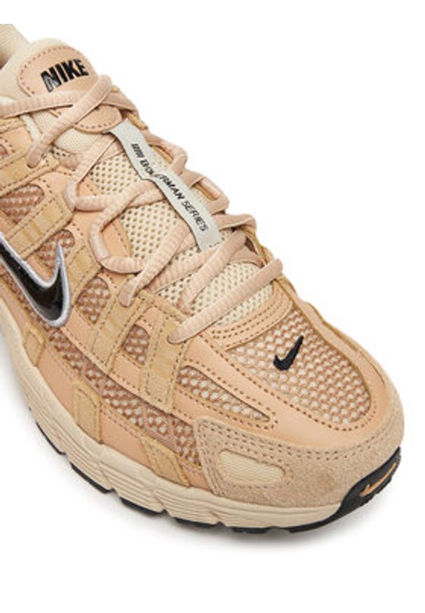 Nike Sneakersy P-6000 SE HF0015 202 Beżowy. Kolor: beżowy. Materiał: materiał, mesh