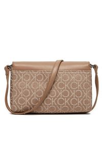 Calvin Klein Torebka Re-Lock Mini K60K612642 Beżowy. Kolor: beżowy #2