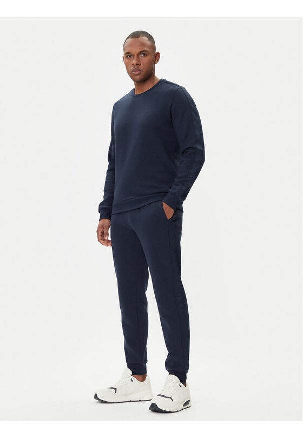 Emporio Armani Underwear Dres EM001922 AF14976 UB102 Granatowy Regular Fit. Kolor: niebieski. Materiał: syntetyk, bawełna