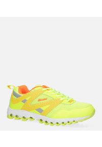 Casu - żółte buty sportowe sznurowane casu b2033-12. Kolor: żółty #2