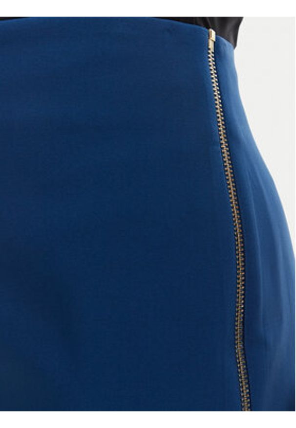Rinascimento Spódnica ołówkowa CFC0127985003 Niebieski Slim Fit. Kolor: niebieski. Materiał: syntetyk