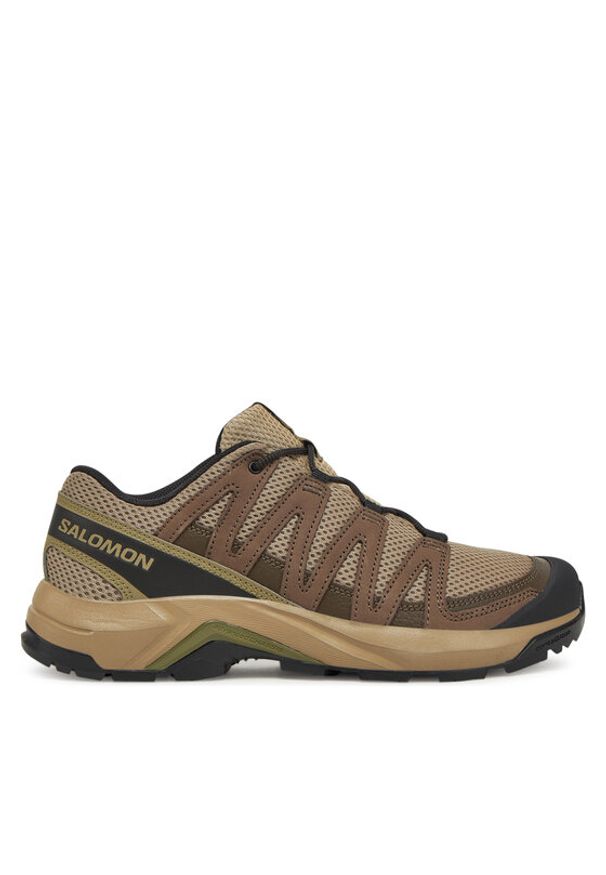 salomon - Salomon Trekkingi X-Adventure Recon L47815600 Beżowy. Kolor: beżowy. Materiał: nubuk, skóra. Sport: turystyka piesza