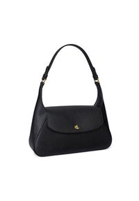 Lauren Ralph Lauren - LAUREN RALPH LAUREN Torebka 431969364001 Czarny. Kolor: czarny. Materiał: skórzane #6