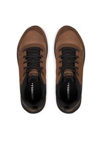 Merrell Trekkingi Tempo Sol J524801 Brązowy. Kolor: brązowy. Materiał: skóra, zamsz. Sport: turystyka piesza #4