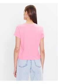 Edited T-Shirt EDT5664008 Różowy Casual Fit. Okazja: na co dzień. Kolor: różowy. Materiał: bawełna. Styl: casual #3