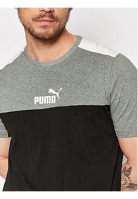 Puma T-Shirt Ess+Block 847426 Czarny Regular Fit. Kolor: czarny. Materiał: bawełna #2