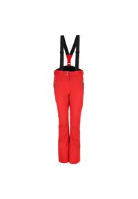 PEAK MOUNTAIN - Spodnie narciarskie dla kobiet Peak Mountain. Kolor: czerwony. Sezon: zima. Sport: narciarstwo #1