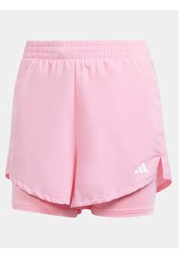 Adidas - adidas Szorty sportowe Training Minimal IS3950 Różowy Regular Fit. Kolor: różowy. Materiał: syntetyk #2
