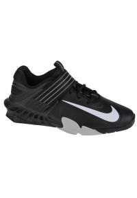 Buty Nike Savaleos M CV5708-010 czarne. Zapięcie: rzepy. Kolor: czarny. Materiał: guma, syntetyk. Szerokość cholewki: normalna. Sport: fitness