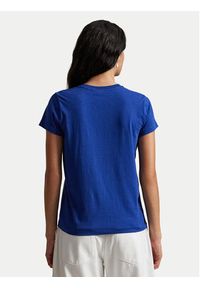 Polo Ralph Lauren T-Shirt 211B14605007 Niebieski Classic Fit. Typ kołnierza: polo. Kolor: niebieski. Materiał: bawełna #5