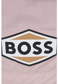 BOSS szorty kąpielowe kolor różowy. Kolor: różowy #2