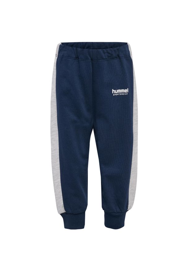 Spodnie dresowe dla niemowląt Hummel Mini Loose. Kolor: niebieski. Materiał: dresówka