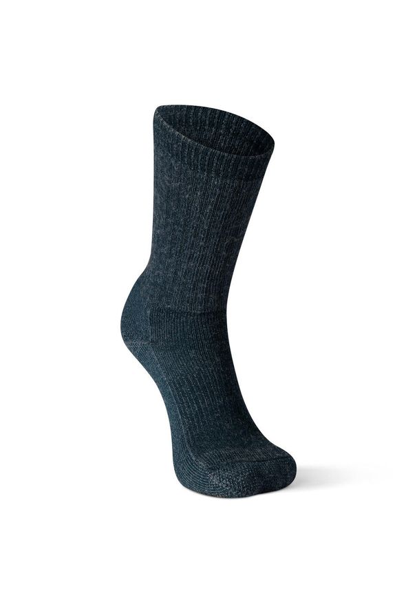 Skarpety Trekkingowe Damskie Smartwool Hike Classic Full Cushion Solid Crew. Kolor: niebieski. Materiał: wełna. Sport: turystyka piesza