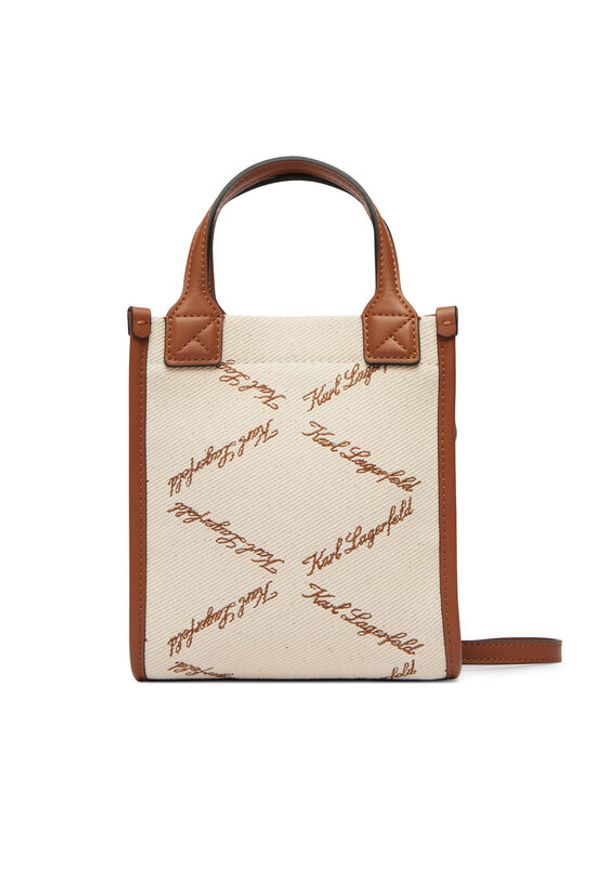 Karl Lagerfeld - KARL LAGERFELD Torebka Ville B2W30278 Beżowy. Kolor: beżowy