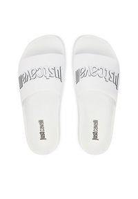 Just Cavalli Klapki 80RA3SZ1 ZSE50 Biały. Kolor: biały. Materiał: syntetyk #2
