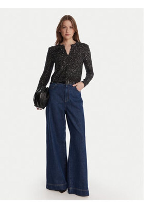 Marella Kardigan Saba1 2523346152 Szary Regular Fit. Kolor: szary. Materiał: syntetyk