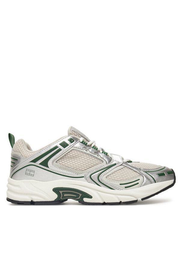 Tommy Jeans Sneakersy Archive'97 Metallic EM0EM01572 Biały. Kolor: biały. Materiał: materiał