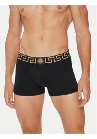 VERSACE - Versace Bokserki AU10026 1A10011 Czarny. Kolor: czarny. Materiał: bawełna #1