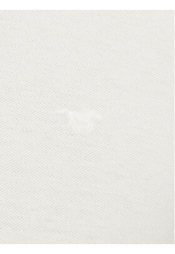Mustang Polo Palco 1016293 Biały Regular Fit. Typ kołnierza: polo. Kolor: biały. Materiał: bawełna