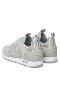 EA7 Emporio Armani Sneakersy X8X185 XR175 U462 Szary. Kolor: szary. Materiał: skóra #5
