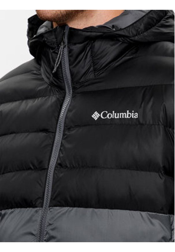 columbia - Columbia Kurtka zimowa Buck Butte™ Insulated Hooded Jacket Szary Regular Fit. Kolor: szary. Materiał: syntetyk. Sezon: zima
