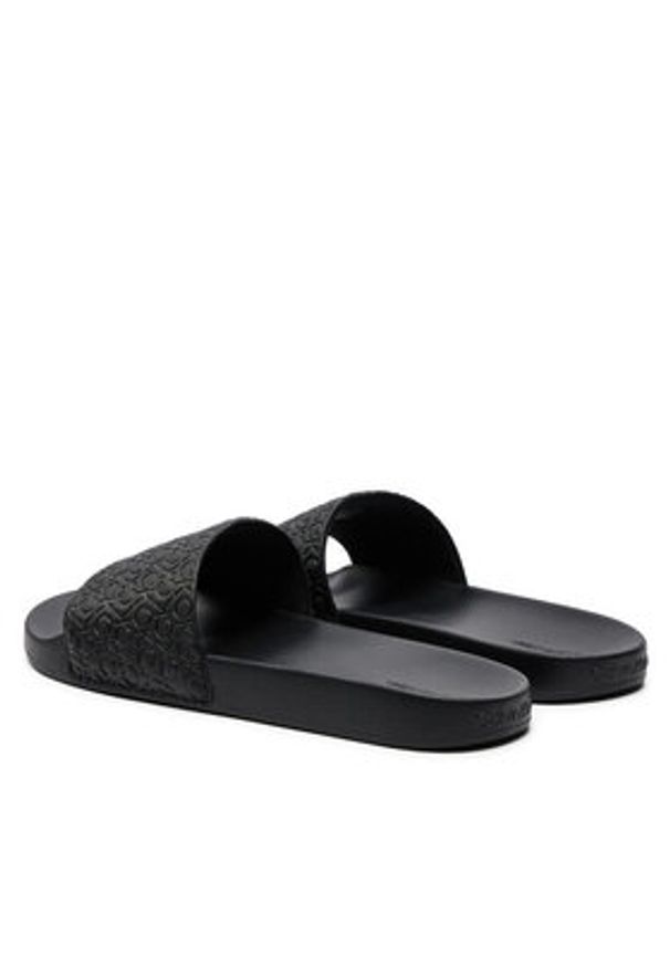 Calvin Klein Klapki Pool Slide Mono HM0HM01517 Czarny. Kolor: czarny