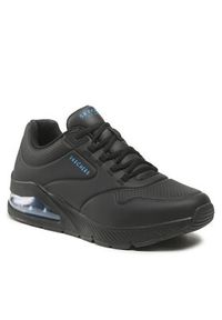 skechers - Skechers Sneakersy Skechers Uno 2 Czarny. Kolor: czarny. Materiał: skóra