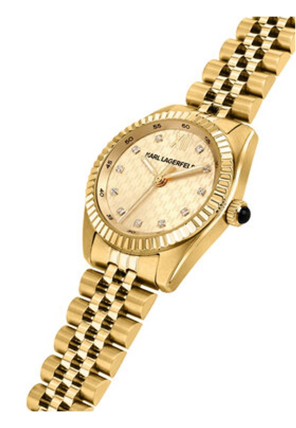 Karl Lagerfeld - KARL LAGERFELD Zegarek R0553109501 Złoty. Kolor: złoty