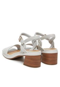 Clarks Sandały Jaylan Ray 26181660 Biały. Kolor: biały. Materiał: skóra #6