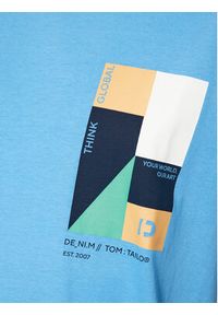 Tom Tailor Denim T-Shirt 1035582 Niebieski. Kolor: niebieski. Materiał: denim #4