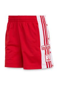 Adidas - adidas Szorty sportowe Adibreak KD6330 Czerwony Loose Fit. Kolor: czerwony. Materiał: syntetyk #5