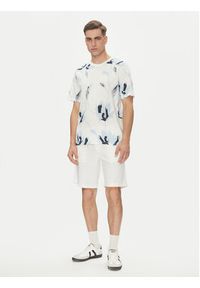 Jack & Jones - Jack&Jones Szorty materiałowe Jaiden 12274968 Biały Relaxed Fit. Kolor: biały. Materiał: bawełna #4