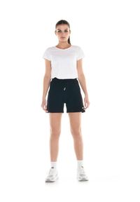 LEONE 1947 APPAREL - Podstawowe spodenki damskie. Kolor: czarny. Materiał: tkanina. Sport: fitness