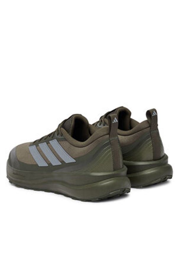 Adidas - adidas Buty do biegania Runfalcon 6 Atr Shoes IH1825 Zielony ciemny. Kolor: zielony. Materiał: materiał