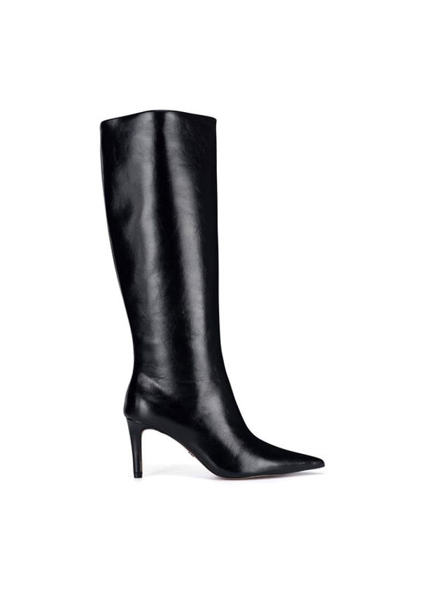 Nine West Kozaki WFA3424-1 Czarny. Kolor: czarny. Materiał: materiał