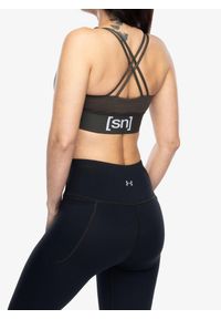SUPER.NATURAL - Stanik sportowy Super.natural Super Top. Kolor: zielony. Sport: fitness