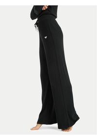 Roxy Spodnie dresowe Rise & Vibe New Rib ERJNP03673 Czarny Relaxed Fit. Kolor: czarny. Materiał: wiskoza #1