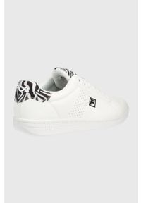 Fila sneakersy Crosscourt kolor biały. Nosek buta: okrągły. Zapięcie: sznurówki. Kolor: biały. Materiał: guma. Obcas: na obcasie. Wysokość obcasa: niski #5