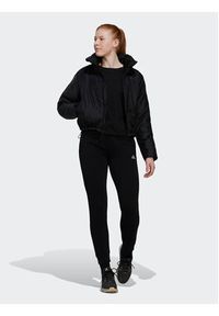 Adidas - adidas Kurtka puchowa BSC HG8757 Czarny Loose Fit. Kolor: czarny. Materiał: syntetyk