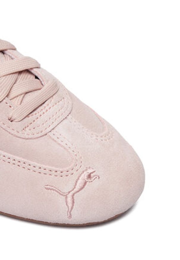 Puma Sneakersy Speedcat Og Jr 401698 14 Różowy. Kolor: różowy. Materiał: skóra, zamsz