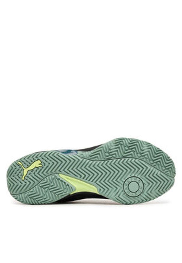 Puma Buty halowe Solarstrike 4 108446 01 Czarny. Kolor: czarny. Materiał: materiał