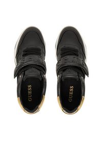 Guess Sneakersy FLFHNN ELE12 Czarny. Kolor: czarny. Materiał: skóra #4