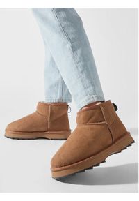 EMU Australia Śniegowce Sharky Micro W12548 Brązowy. Kolor: brązowy. Materiał: skóra #6