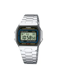 Zegarek Casio. Kolor: srebrny. Styl: vintage