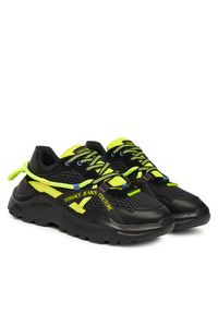 Versace Jeans Couture Sneakersy Fondo Speedtrack 79YA3SC3 Czarny. Kolor: czarny. Materiał: mesh, materiał #6