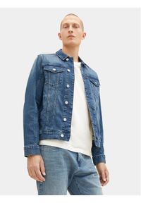 Tom Tailor Kurtka jeansowa 1037634 Niebieski Regular Fit. Kolor: niebieski. Materiał: bawełna #1