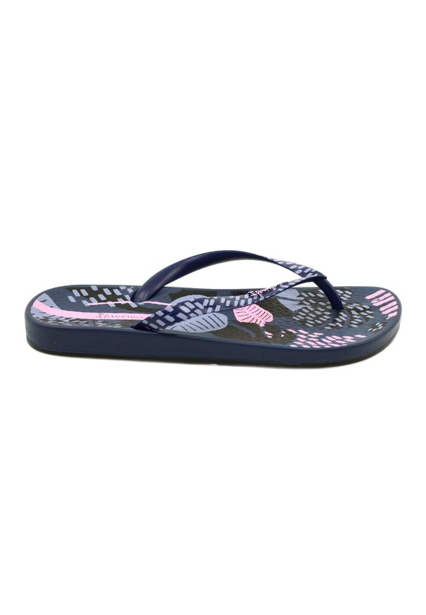 Klapki Japonki Ipanema Anat Nature VII FEM 83325 AI823 Blue/Pink niebieskie. Okazja: na plażę. Kolor: niebieski. Materiał: materiał