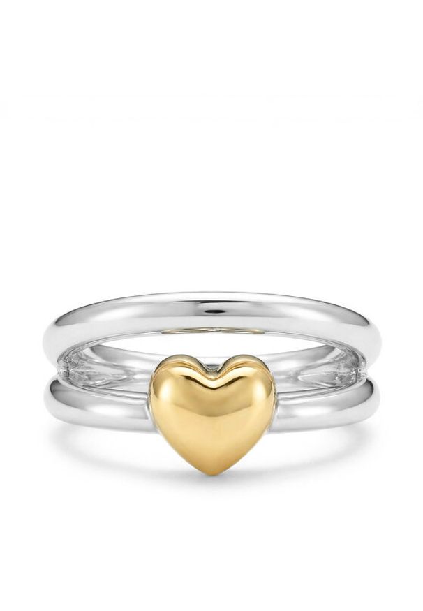 Tous - TOUS Pierścionek Flechazo 1004561914 Srebrny. Materiał: metalowe. Kolor: srebrny