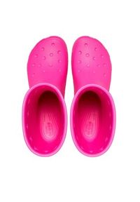 Crocs Kalosze Classic Rain Boot 208363 Różowy. Kolor: różowy #5