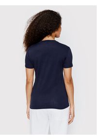 Adidas - adidas T-Shirt Loungewear Essentials Logo H07833 Granatowy Slim Fit. Kolor: niebieski. Materiał: bawełna